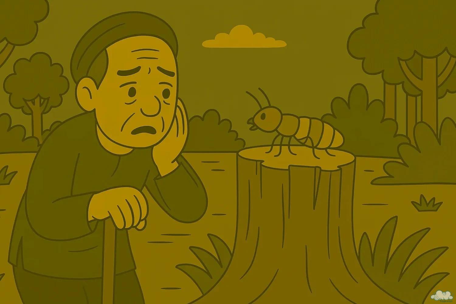 Ông lão dùng con mối làm chứng – Truyện dân gian Việt Nam